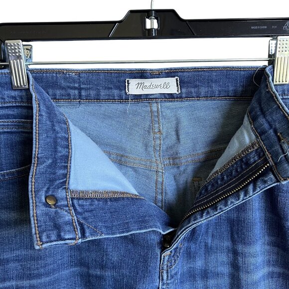 Madewell Womens 31 US 12 10" High Riser Skinny Skinny Jeans Stretch Preppy Retro - Picture 6 of 16